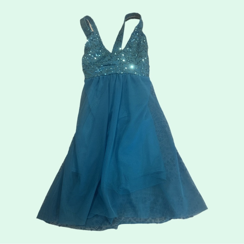 Blue Lyrical Costume